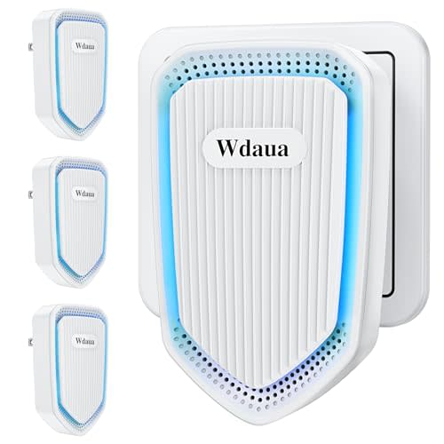 Plug In Air Purifier Negative Air Freshener for Home | 4 Pack Air Ionizers for Dust Mites, Pets Odor Reducer Smoke Bedroom, Office, Basement Kitchen