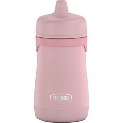 Thermos Baby 10 oz. Simple Pastels Insulated Stainless Steel Sippy Cup - Rose