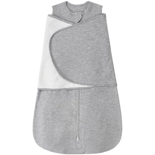 ZIGJOY Baby Swaddle Sleep Sack 0-12 Months, 1.0 TOG, 100% Cotton