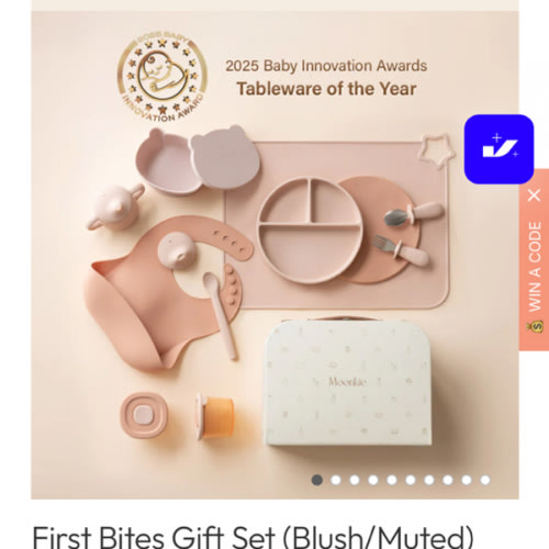 First Bites Gift Set (Blush/Muted)