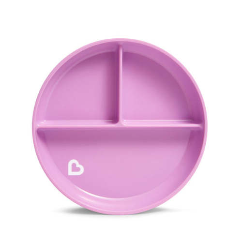 Toddler Suction Plate, Divided, Non-Slip, BPA-Free | Munchkin