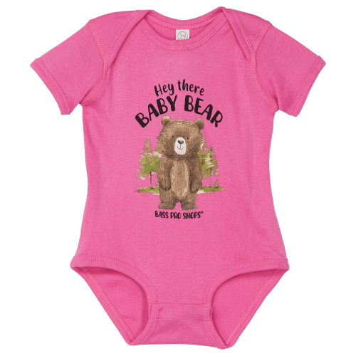 Bass Pro Shops Hey There Baby Bear Short-Sleeve Bodysuit for Babies