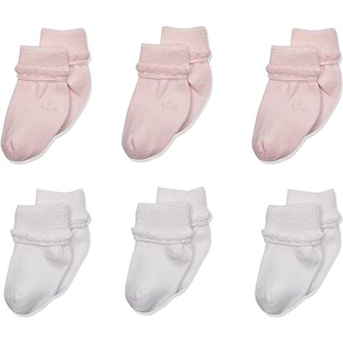 Jefferies Socks Unisex-Baby Newborn Bubble Stitch Rock-A-Bye Bootie 6 Pair Pack