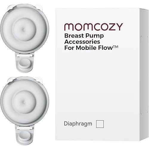 Momcozy Upgraded M9,Original Upgraded M9 Breastfeeding Parts,Double-Layed Diaphragm,2 Pack