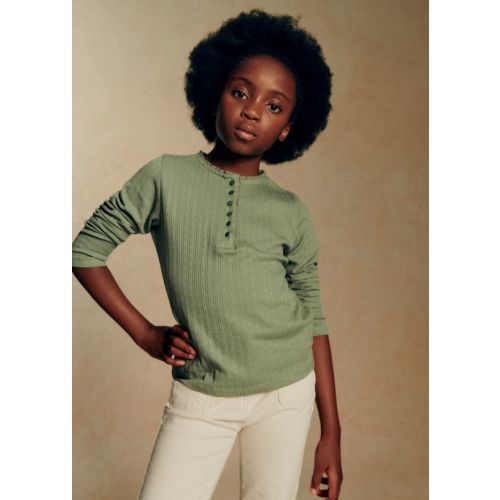 Emma T-Shirt - Sage / size 3Y