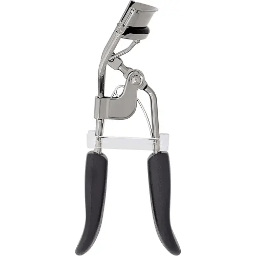 e.l.f. Pro Eyelash Curler, Strong, Contoured, Eye-Opening, Voluminous Lashes, Includes Additional Rubber Replacement Pad, Silver