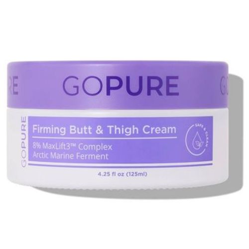 goPure Firming Butt & Thigh Cream - 4.25 fl oz: Unscented, Jar, Hand And Body Lotion, Suitable For All Skin Types