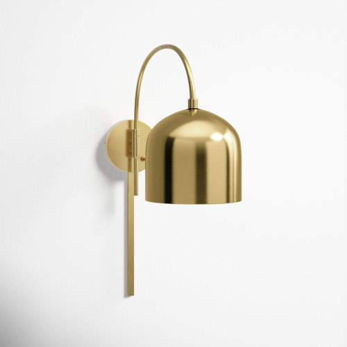 AllModern Rawlins 1 - Light Plug-in Armed Sconce & Reviews | AllModern