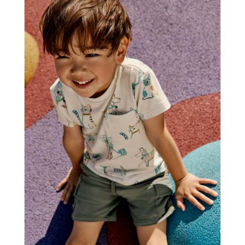 Whiskers & Wags Relaxed Pocket Tee