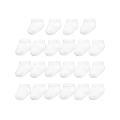 Fruit of the Loom Baby 22-Pack Grow & Fit Flex Zones Low Cut Stretch Socks - Unisex, Girls, Boys
