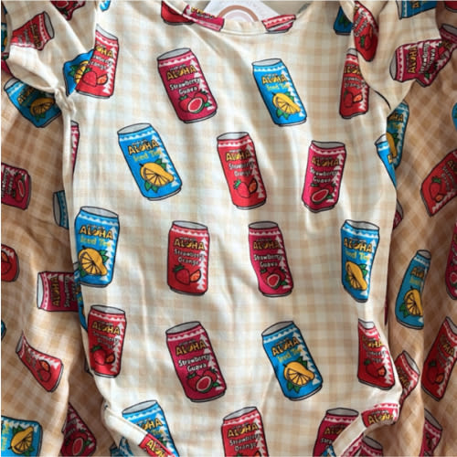 Bamboo Onesie + Swaddle Combo | Hi'ilani Hawaii