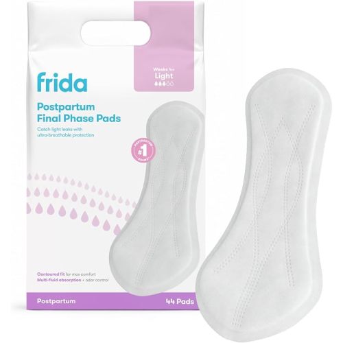 Frida Mom Postpartum Pads, Leak Proof Feminine Care Maxi Pads, 6 Layers