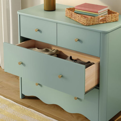 Viv + Rae™ Sutton 4 Drawer Dresser, Pecan & Reviews | Wayfair
