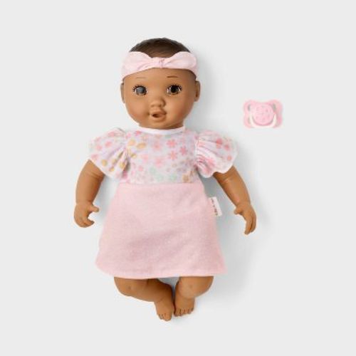 14" Brown Hair/Eyes Girl Baby Doll - Gigglescape™