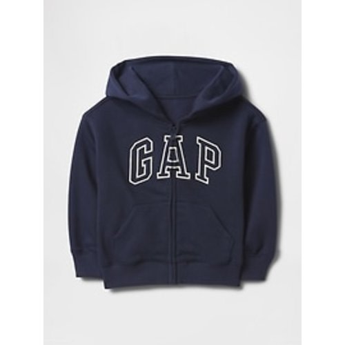 Baby & Toddler VintageSoft Zip Logo Hoodie | Gap