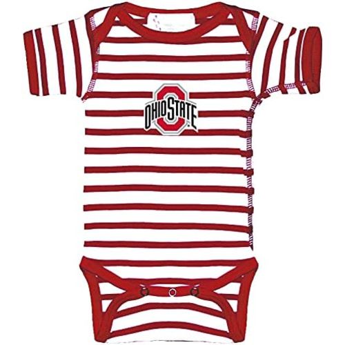 Two Feet Ahead Striped Baby Bodysuit Creeper Baby Boy Clothes for Newborn infants Sizes 0-3M 6M 12M
