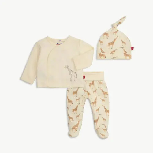 Cream Jolie Giraffe
Organic Cotton
Magnetic Take Me Home Set
