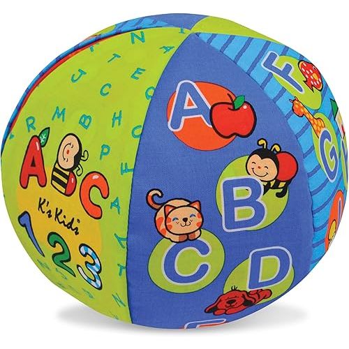Melissa & Doug K's Kids 2-in-1 Talking Ball Educational Toy - ABCs and Counting 1-10