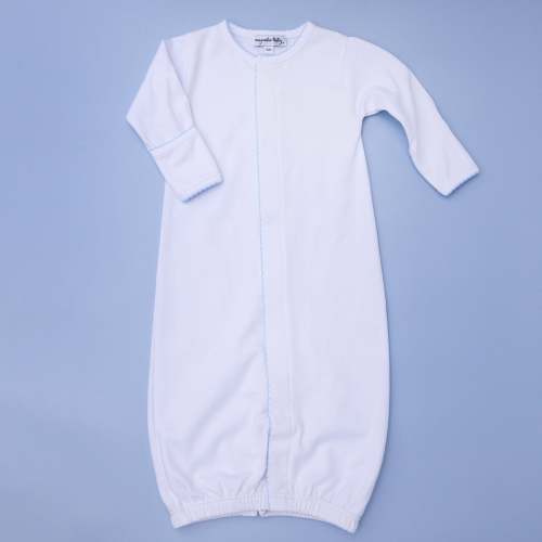 Magnolia Baby Boy Essentials White Converter with Blue Trim