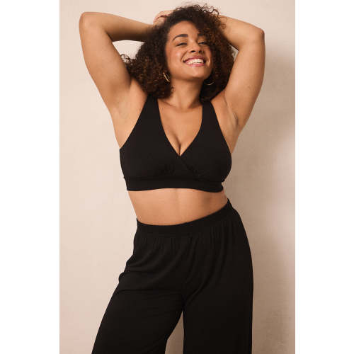 Black Nursing Bralette