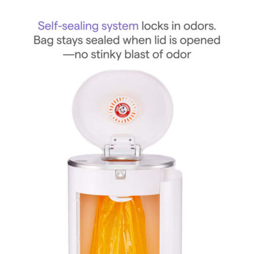 Munchkin Step™ Diaper Pail Powered by Arm & Hammer™