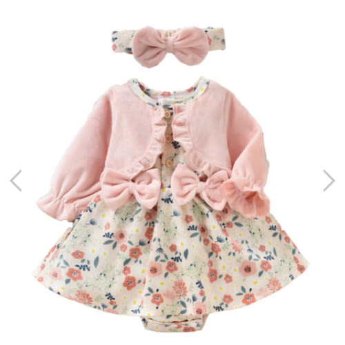 WILLA Bowtie Romper Dress - Hazel & Bo