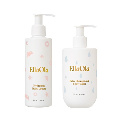 Hydrating Baby Lotion & Shampoo/Body Wash 2-Piece Set