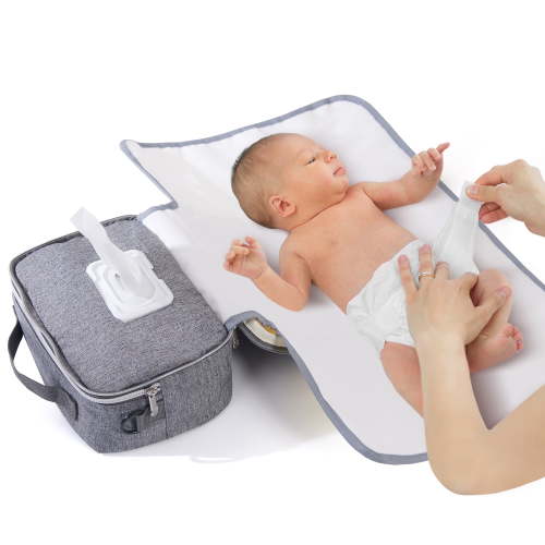 Sunveno Diaper Bag with Water-Resistant, Portable Changing Pad, 1 Count