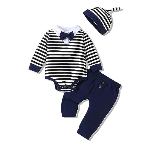 VINUOKER Preemie Newborn Baby Boy Clothes Infant boy Outfit Baby boy Little Gentlemen Outfits