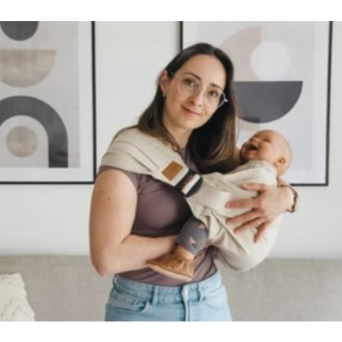 Qookie Go - Hip Carrier - Stone