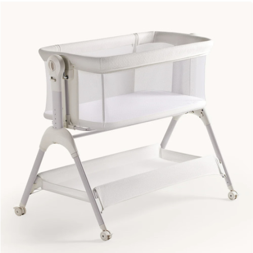 HARPPA Cuddly Sway | 3-in-1 Rocking Baby Bassinet & Bedside Sleeper with Anti-Reflux Mattress for Newborns | Attaches to Bed, Adjustable Height, Tool-Free Setup, Portable Wheels, CPSC Certified, Gentle Rocking Motion | Ideal for Infants, Safe Co-Sleeping