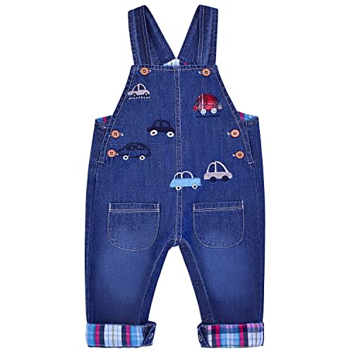 Peacolate 6M-3Years Baby Boy Overalls 1pcs Jumpstuis Kids Pants