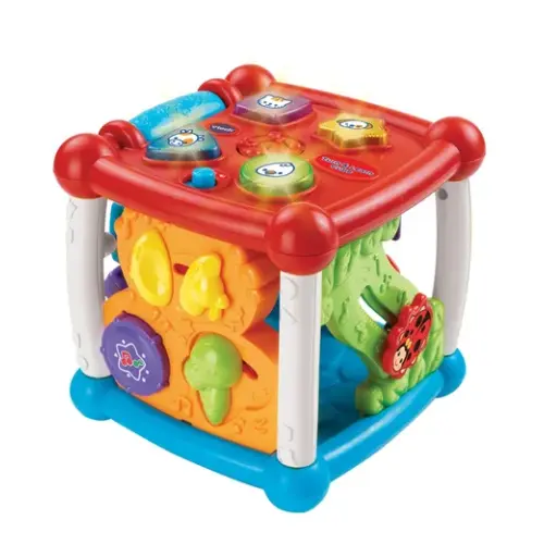Vtech Baby Turn & Learn Cube | Baby Bunting AU