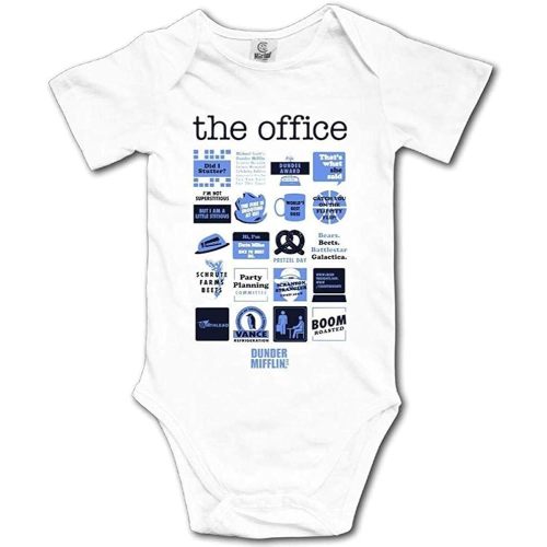 Office Quotes Funny Baby Onesie Birth Announcement Bodysuit Newborn Rompers