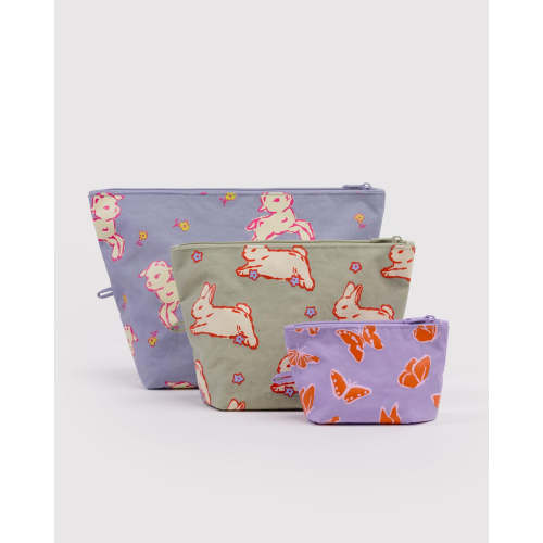 Go Pouch Set - Spring Animals