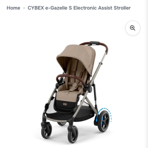 CYBEX e-Gazelle S Electronic Assist Stroller