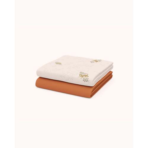 Prancing Tiger Sheet Set | Organic Crib Sheets | Nestig