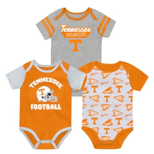 Newborn Outerstuff  Orange Tennessee Volunteers Star Player Three-Piece Bodysuit Set