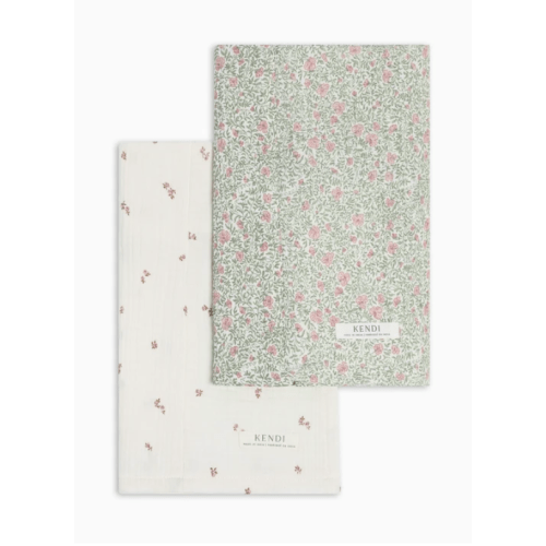 2-Pack Muslin Burp Cloths