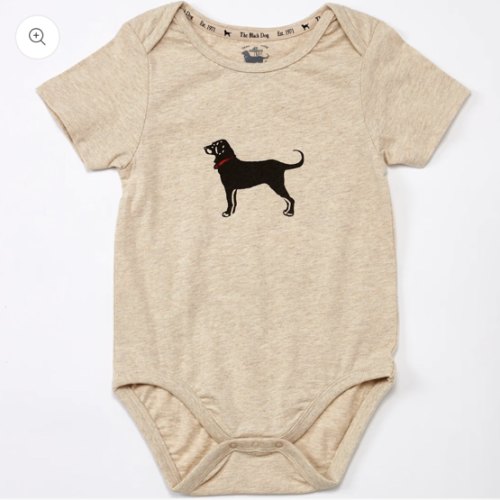 Lil Kids Classic Shortsleeve Onesie – The Black Dog