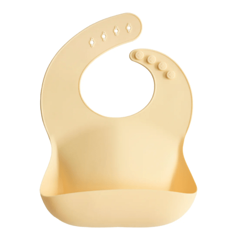 Mushie Silicone Baby Bib - Sunshine