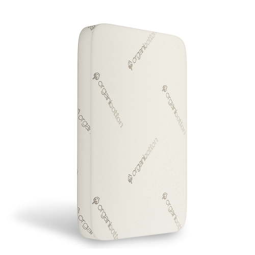 Wonder Living Mini Crib Mattress, 100% Organic Cotton Cover, Breathable, Premium Foam Interior, 5’’ Thickness Firm, Non Toxic