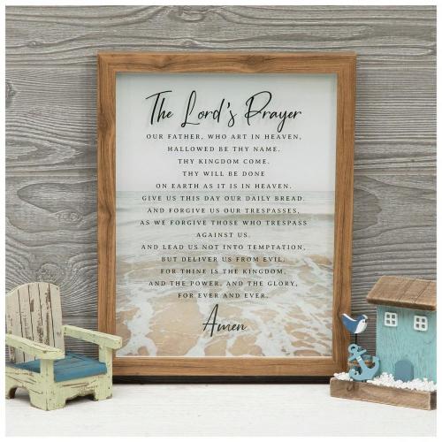 The Lord’s Prayer Framed Wall Decor
