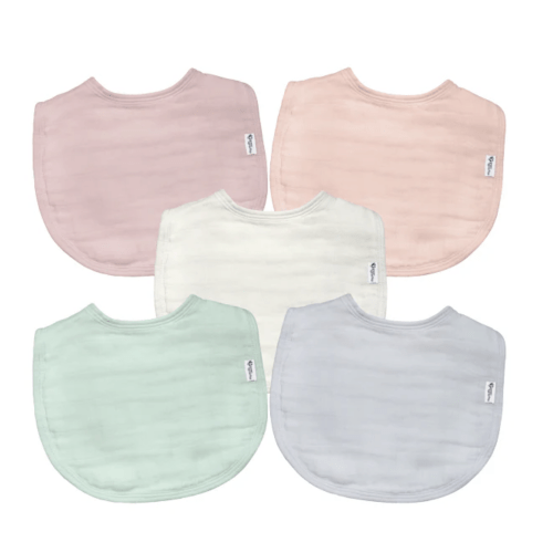 green sprouts® Muslin Bibs made from Organic Cotton (5 pack)