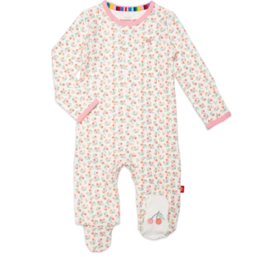 Magnetic footie – mon cheri organic cotton