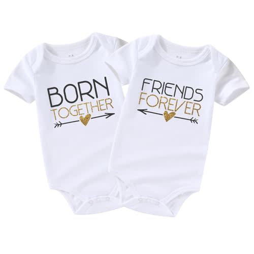 Born Friends Newborn Twins Outfits Boy And Girl Baby Items outfits matching