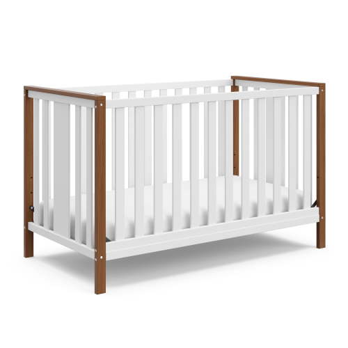 Storkcraft Modern Pacific 4-in-1 Convertible Baby Crib, Vintage Driftwood