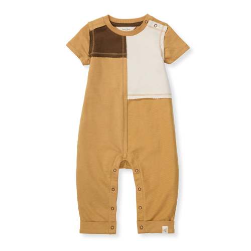 Organic Cotton Colorblocked Jumpsuit – Burt's Bees Baby