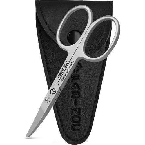 Curved Baby Nail Scissors with Rounded Tips - German Quality Stainless Steel – Safe for Newborn, Toddlers, kids, Children and Diabetic Patients