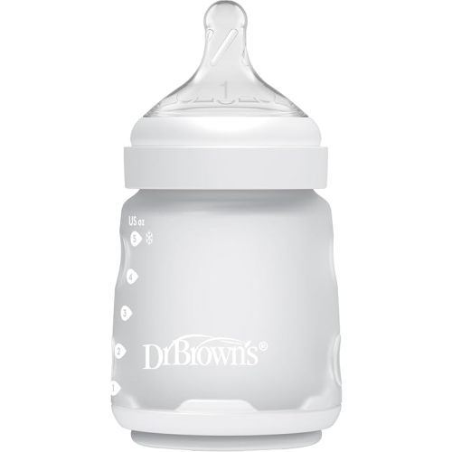 5oz Silicone Bottle (White)